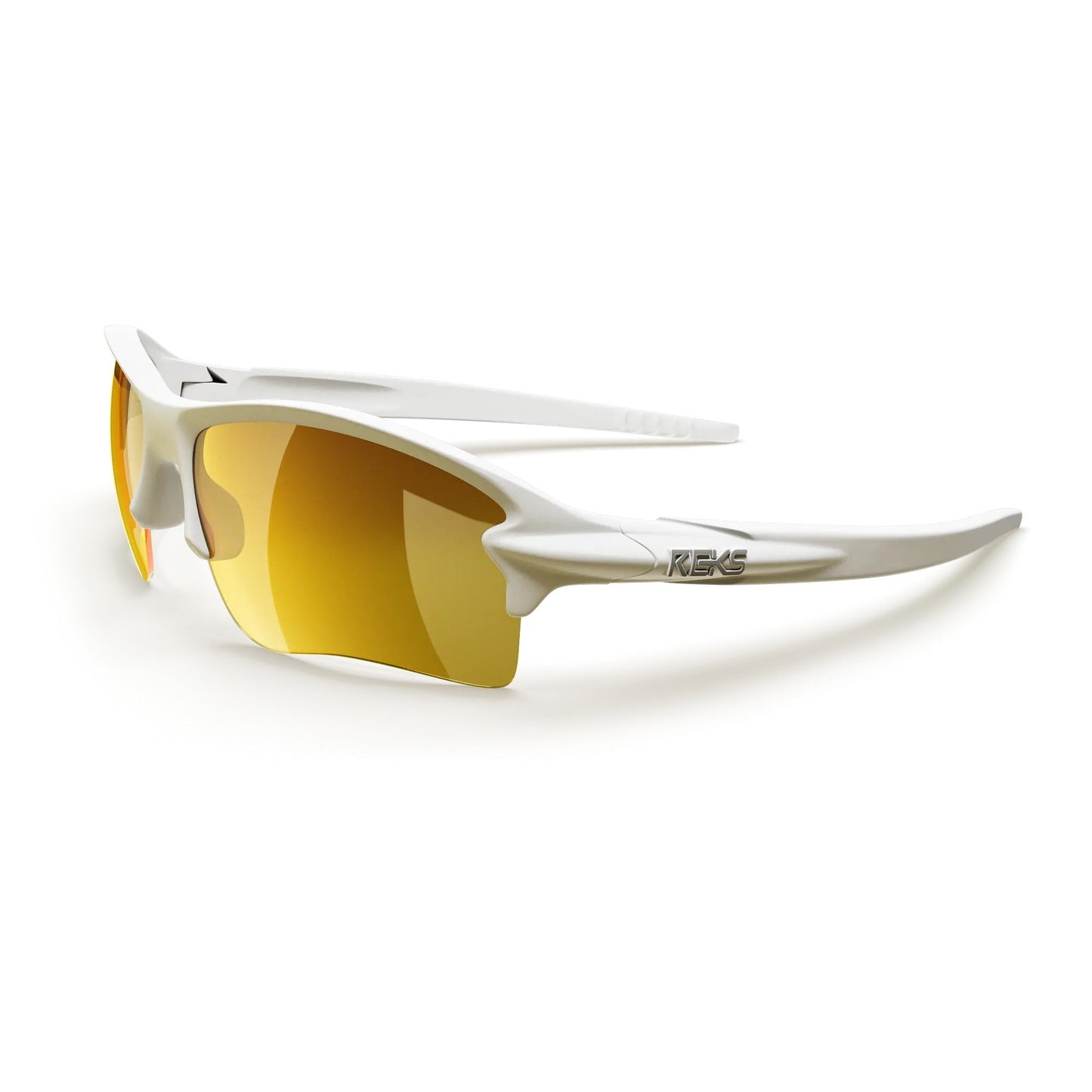 White Sling Blade Prescription Polarized Polycarbonate Sunglasses