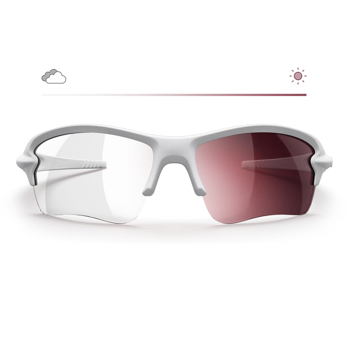 White Sling Blade Prescription Transitions® Mirrors