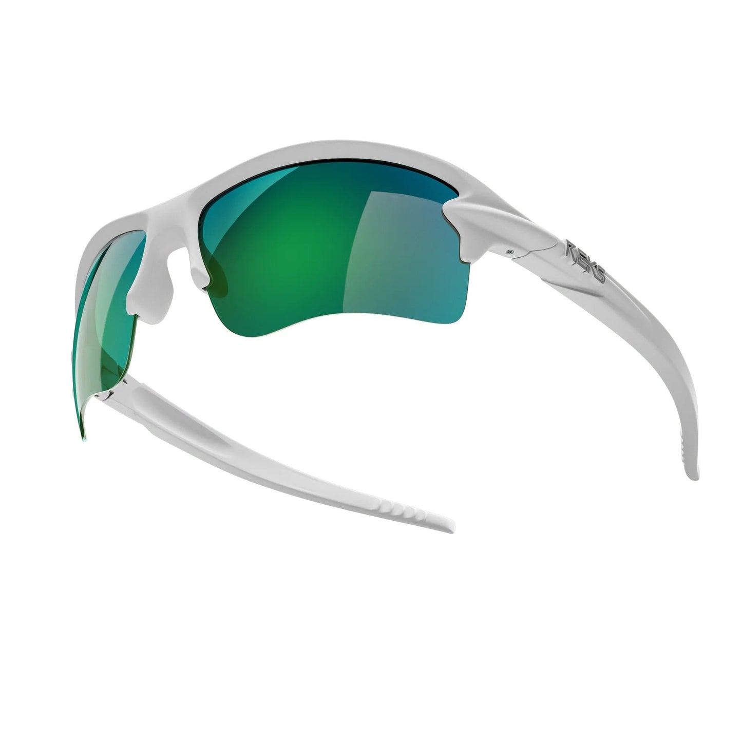 White Sling Blade Prescription Polarized Polycarbonate Sunglasses