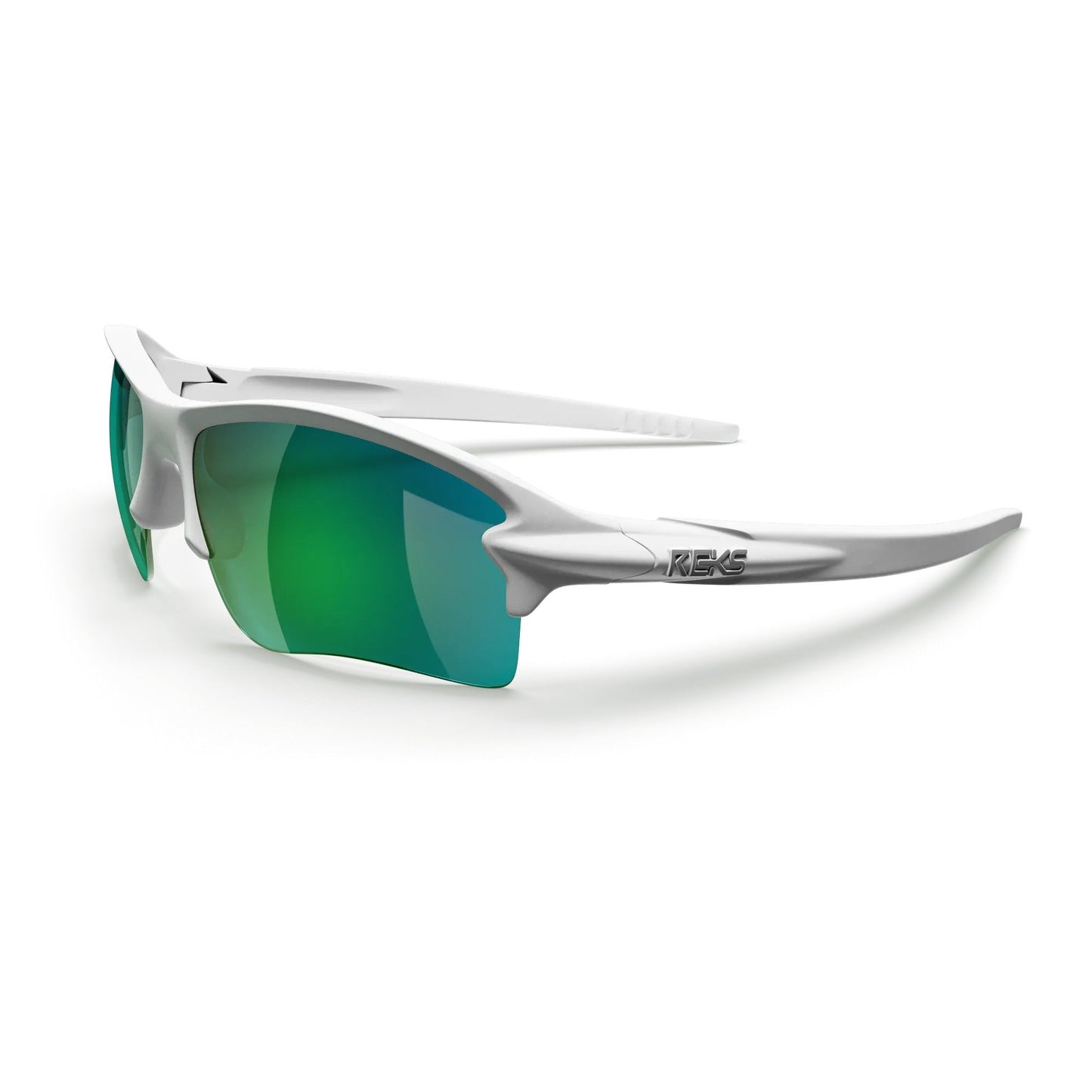 White Sling Blade Prescription Polarized Polycarbonate Sunglasses