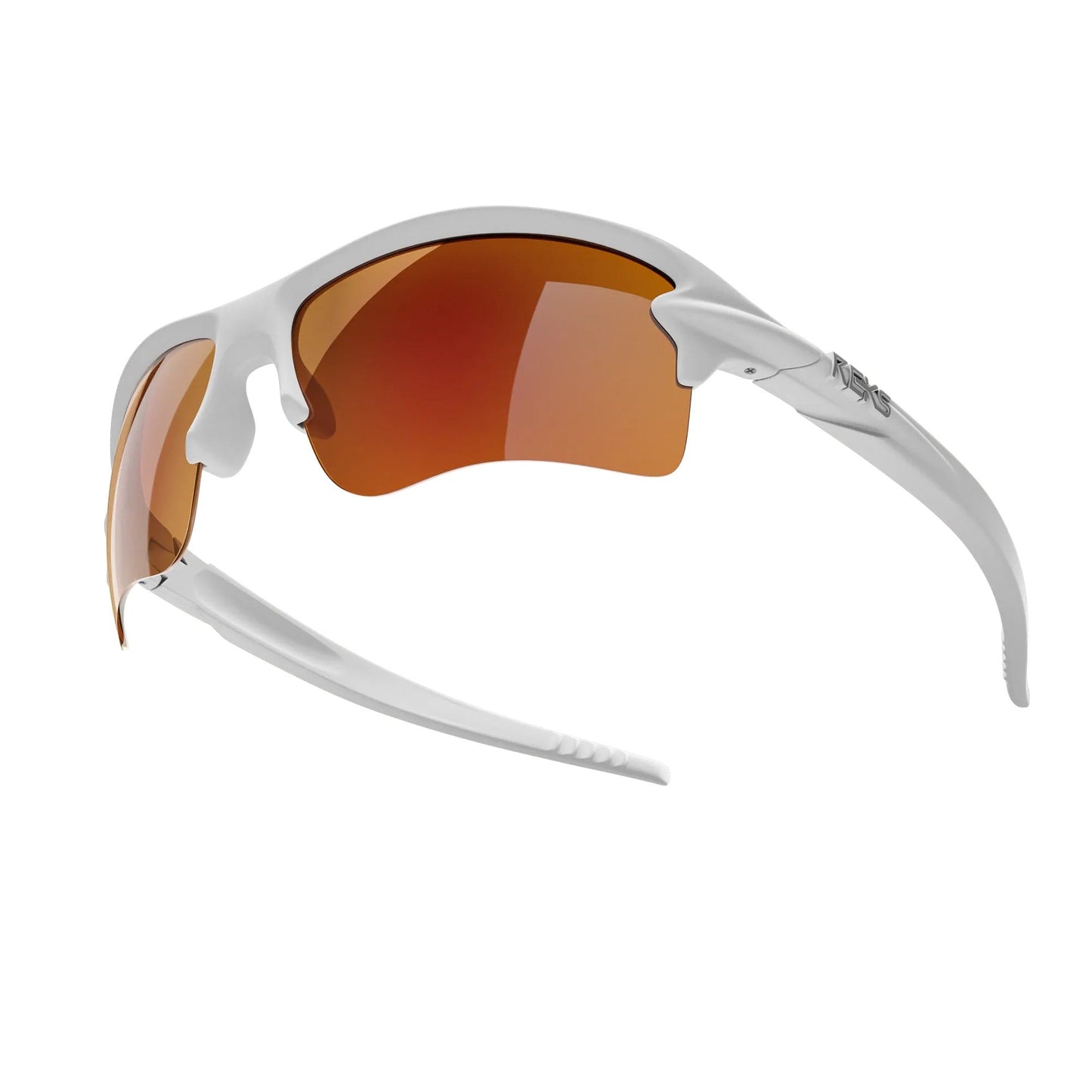White Sling Blade Prescription Polarized Polycarbonate Sunglasses