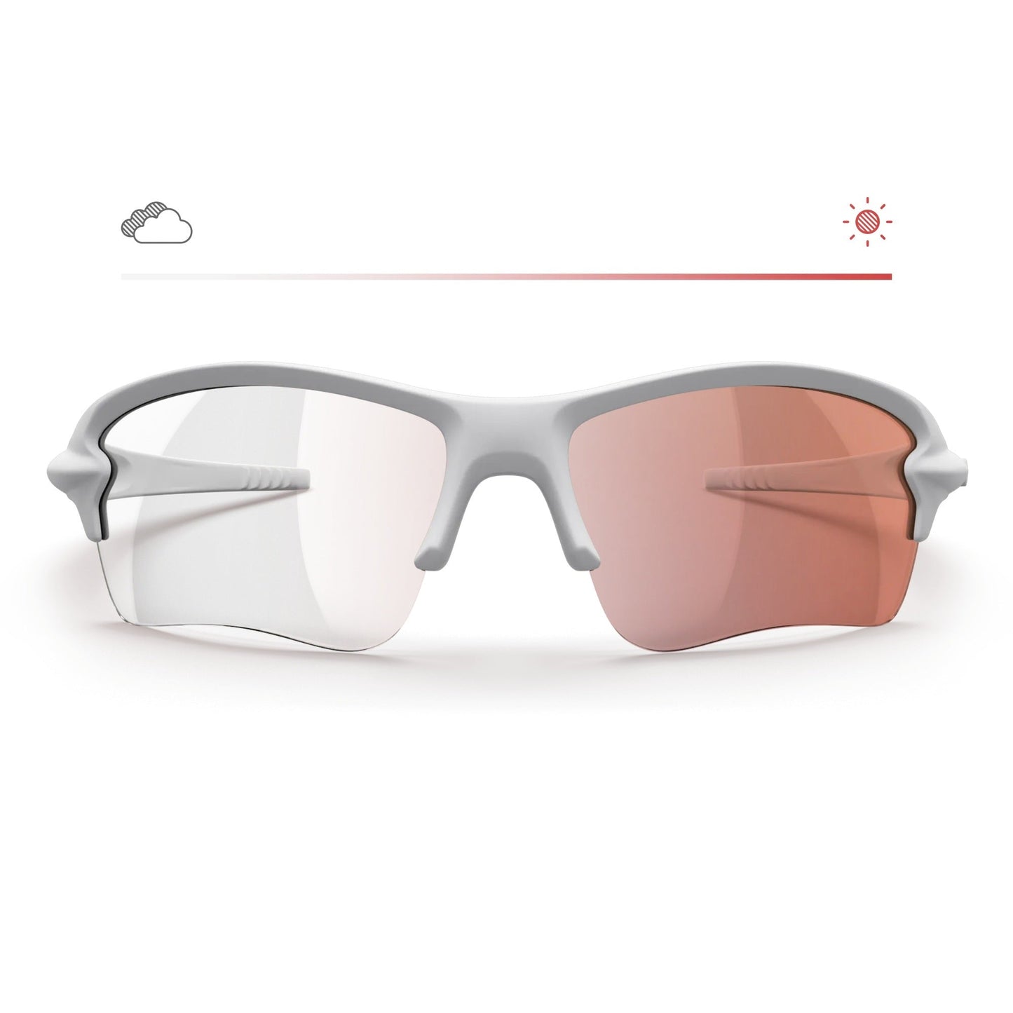 White Sling Blade Prescription Transitions® Colors