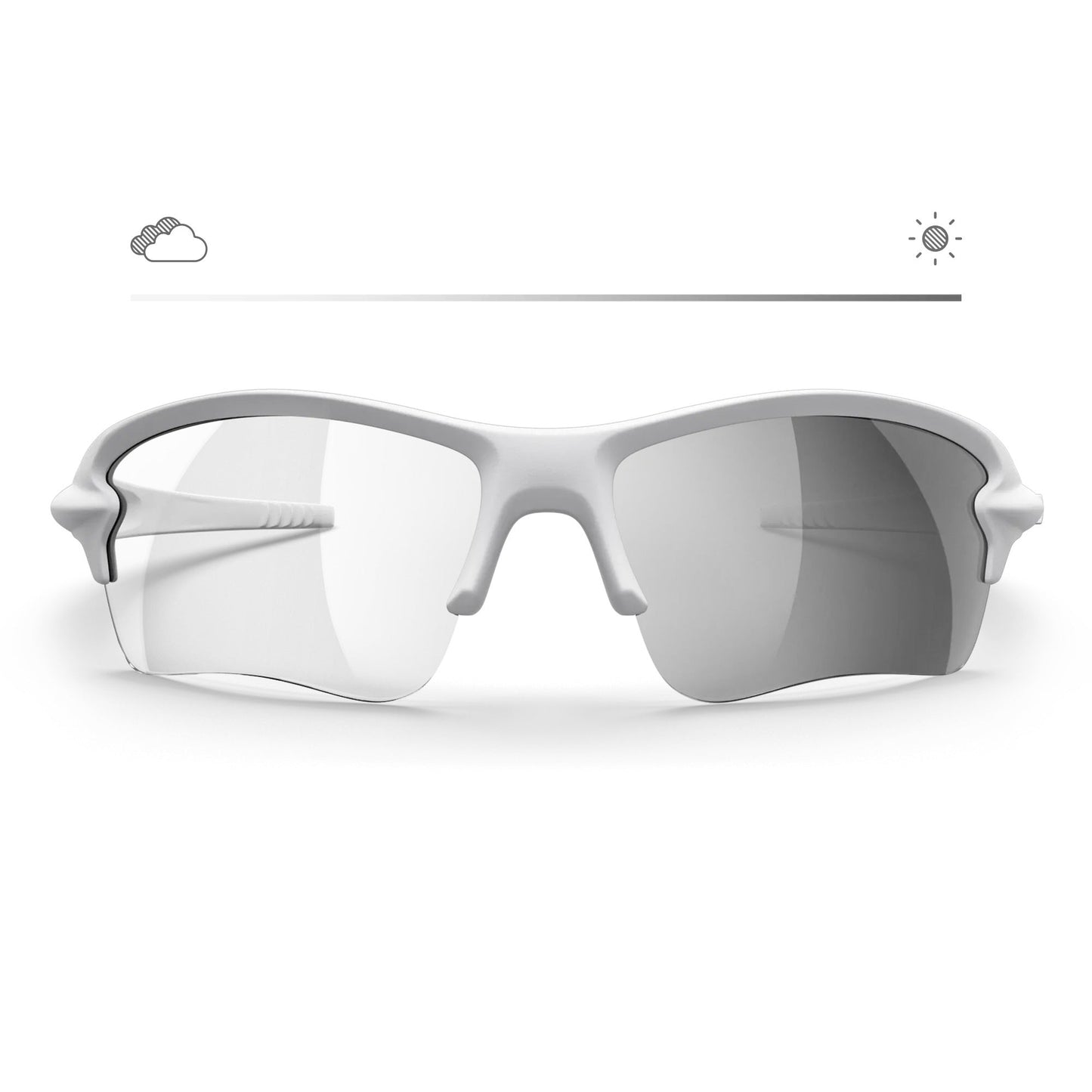 White Sling Blade Prescription Transitions® Mirrors