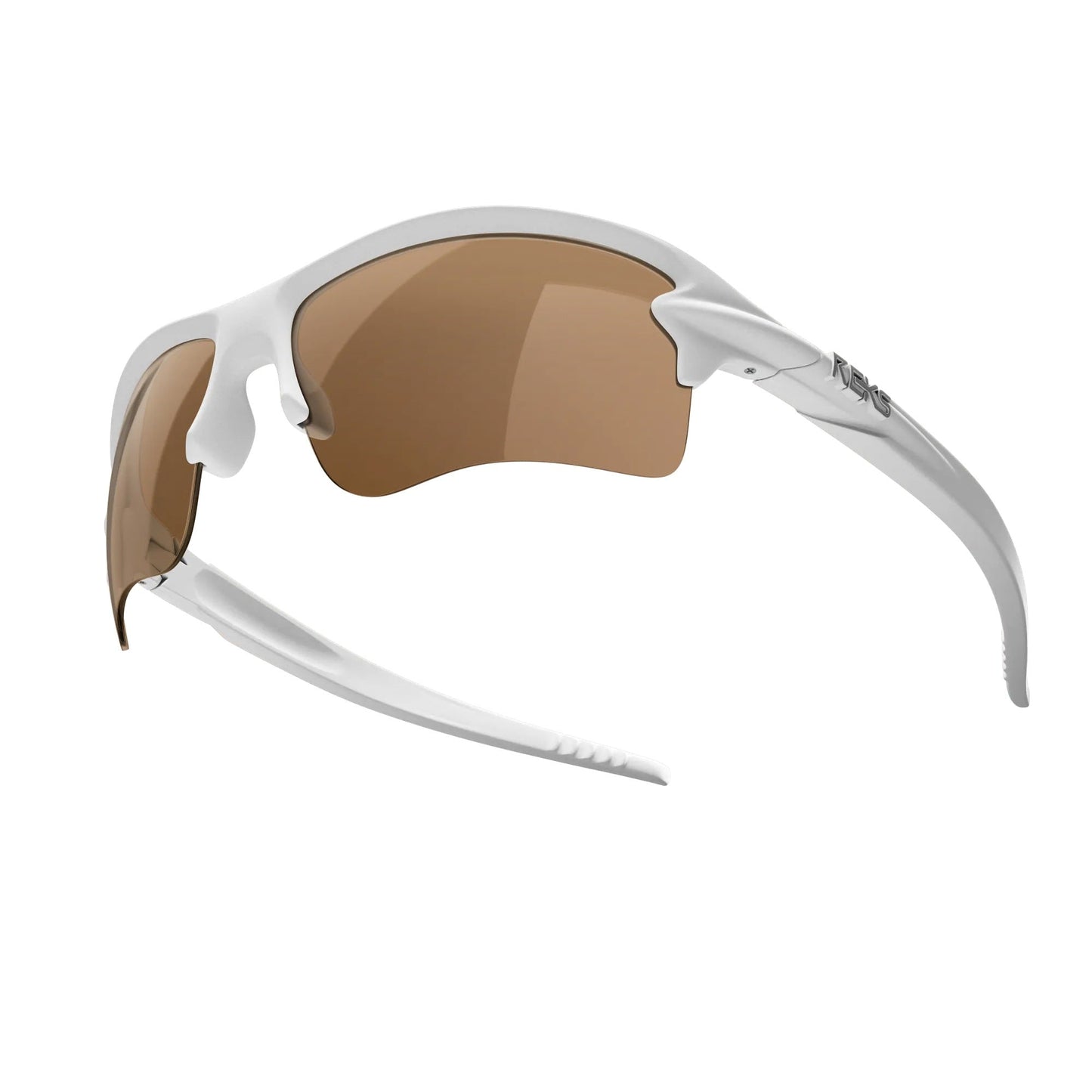 White Sling Blade Prescription Polarized Polycarbonate Sunglasses