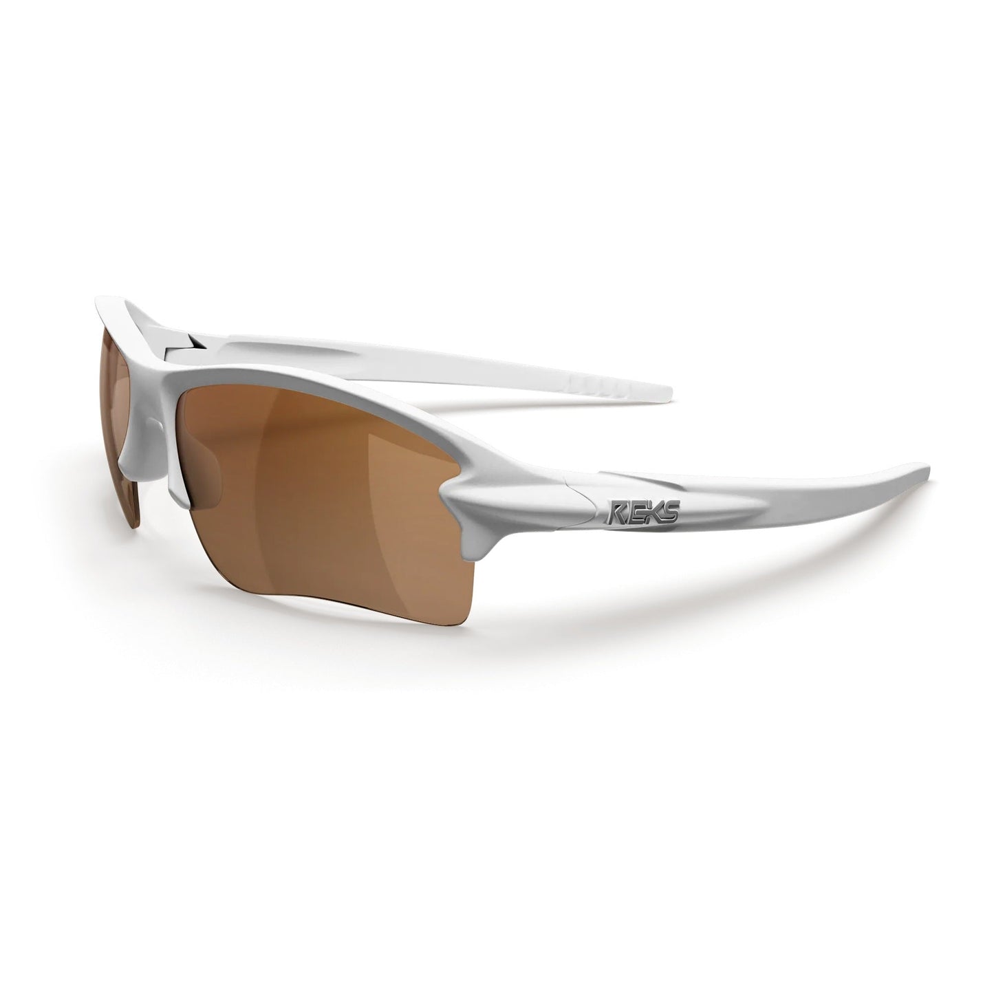 White Sling Blade Prescription Polarized Polycarbonate Sunglasses