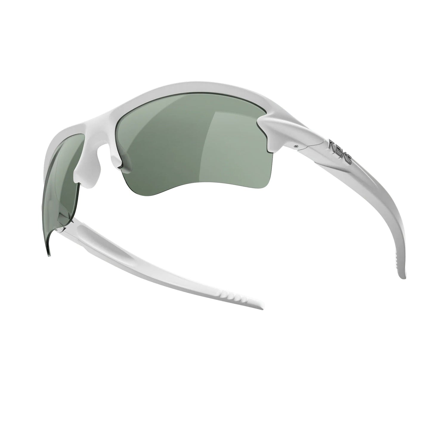 White Sling Blade Prescription Polarized Polycarbonate Sunglasses