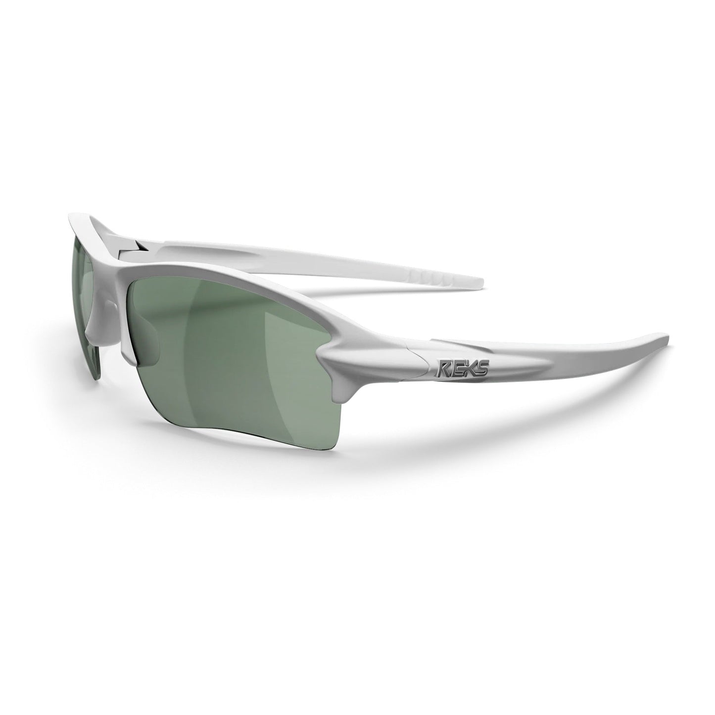 White Sling Blade Prescription Polarized Polycarbonate Sunglasses