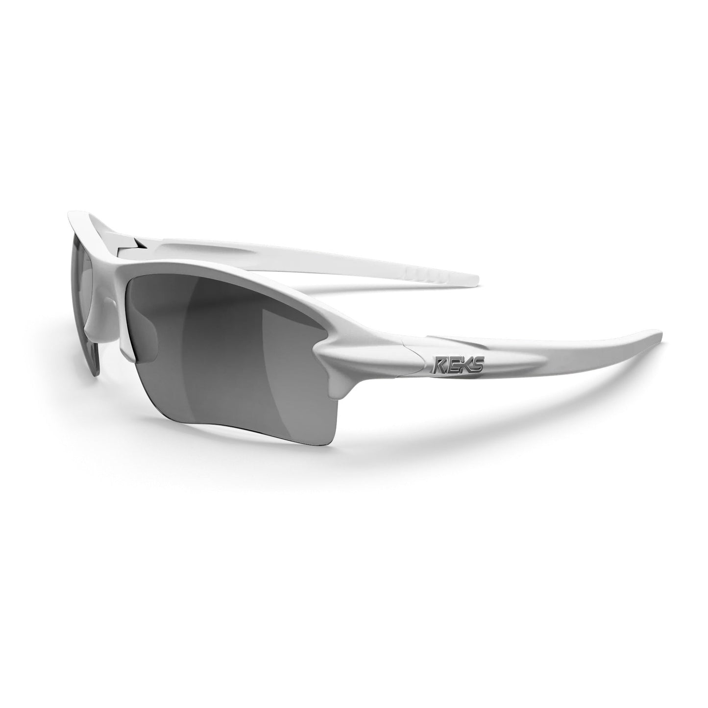 White Sling Blade Prescription Polarized Polycarbonate Sunglasses