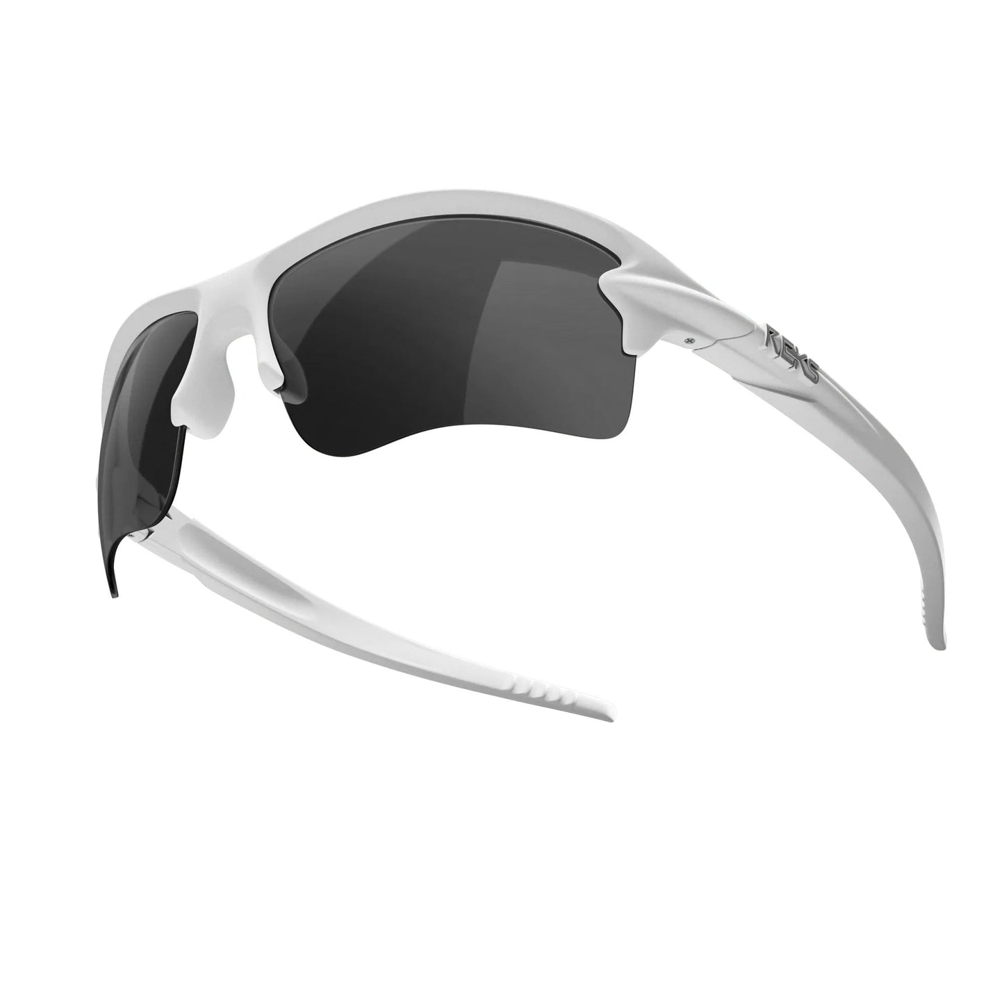 White Sling Blade Prescription Polarized Polycarbonate Sunglasses