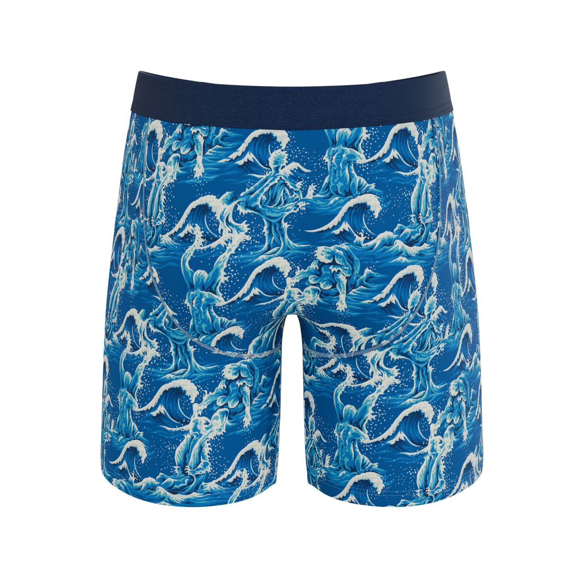 The Slippery When Wet | Naughty Wave Ball Hammock® Boxer - Long Leg