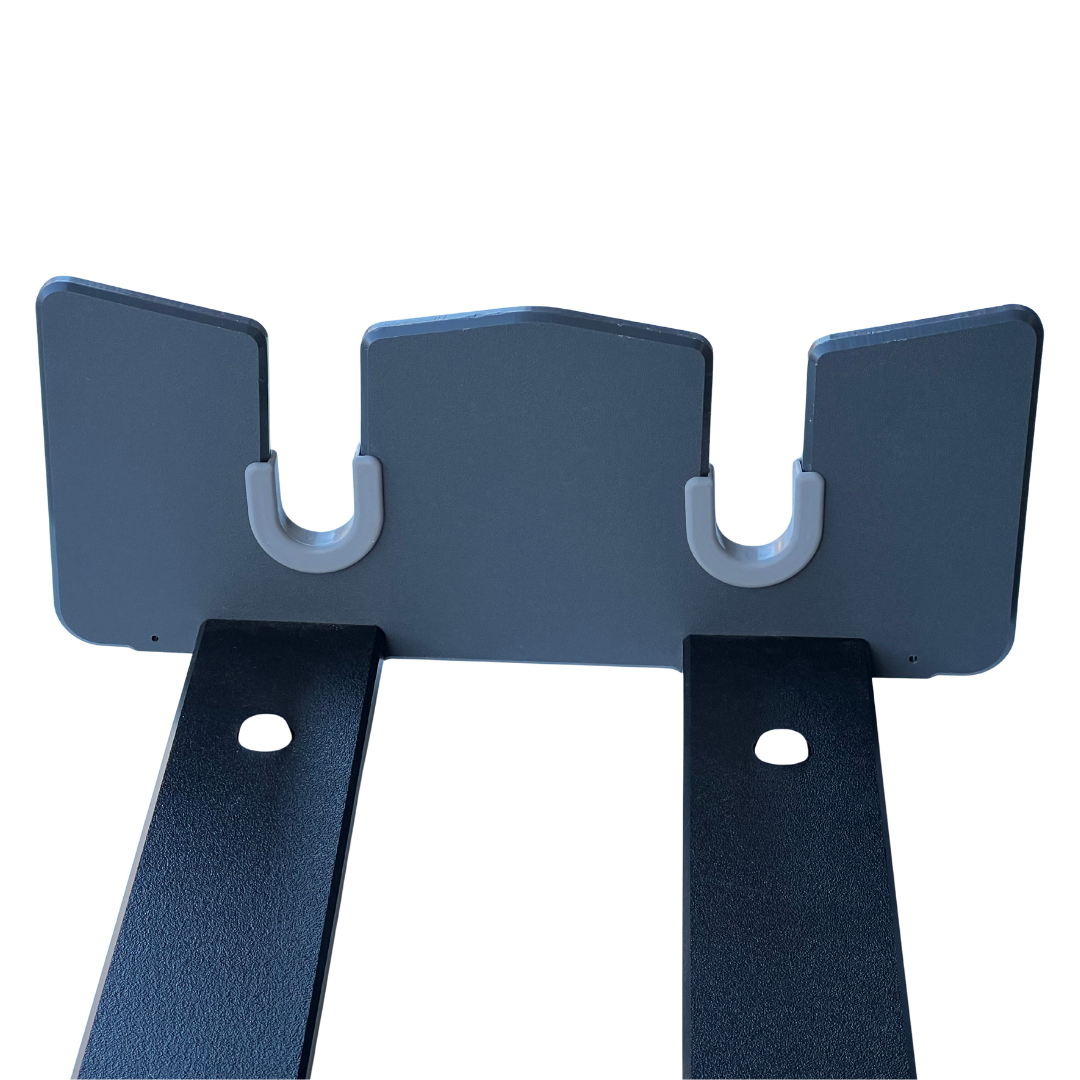 TRAPSKI Non-Skid Rubber Slot Inserts for Ski & Snowboard Racks – Gray 4-12 Packs