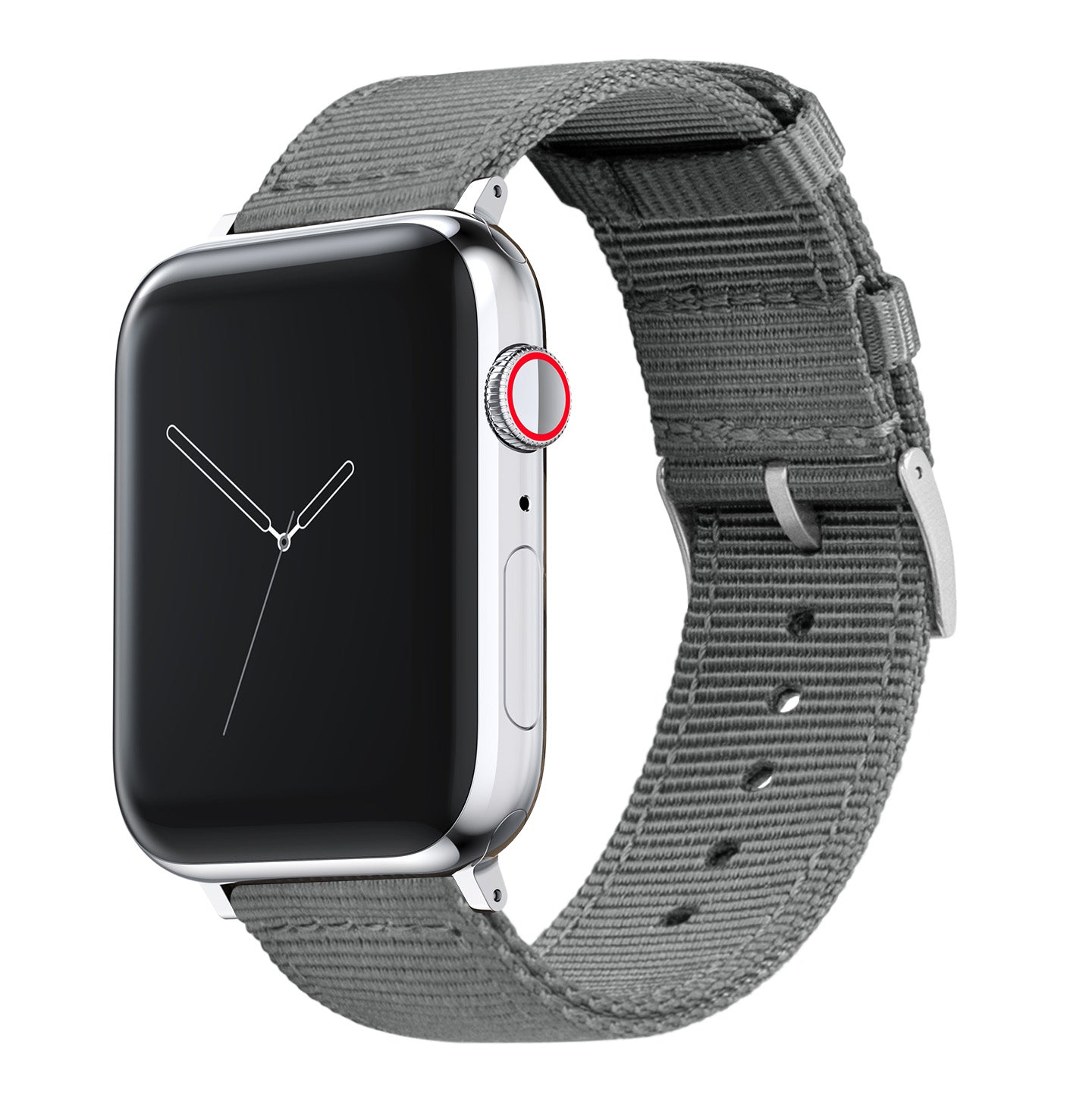 Apple Watch Two Piece NATO® style Smoke Grey Watch Band