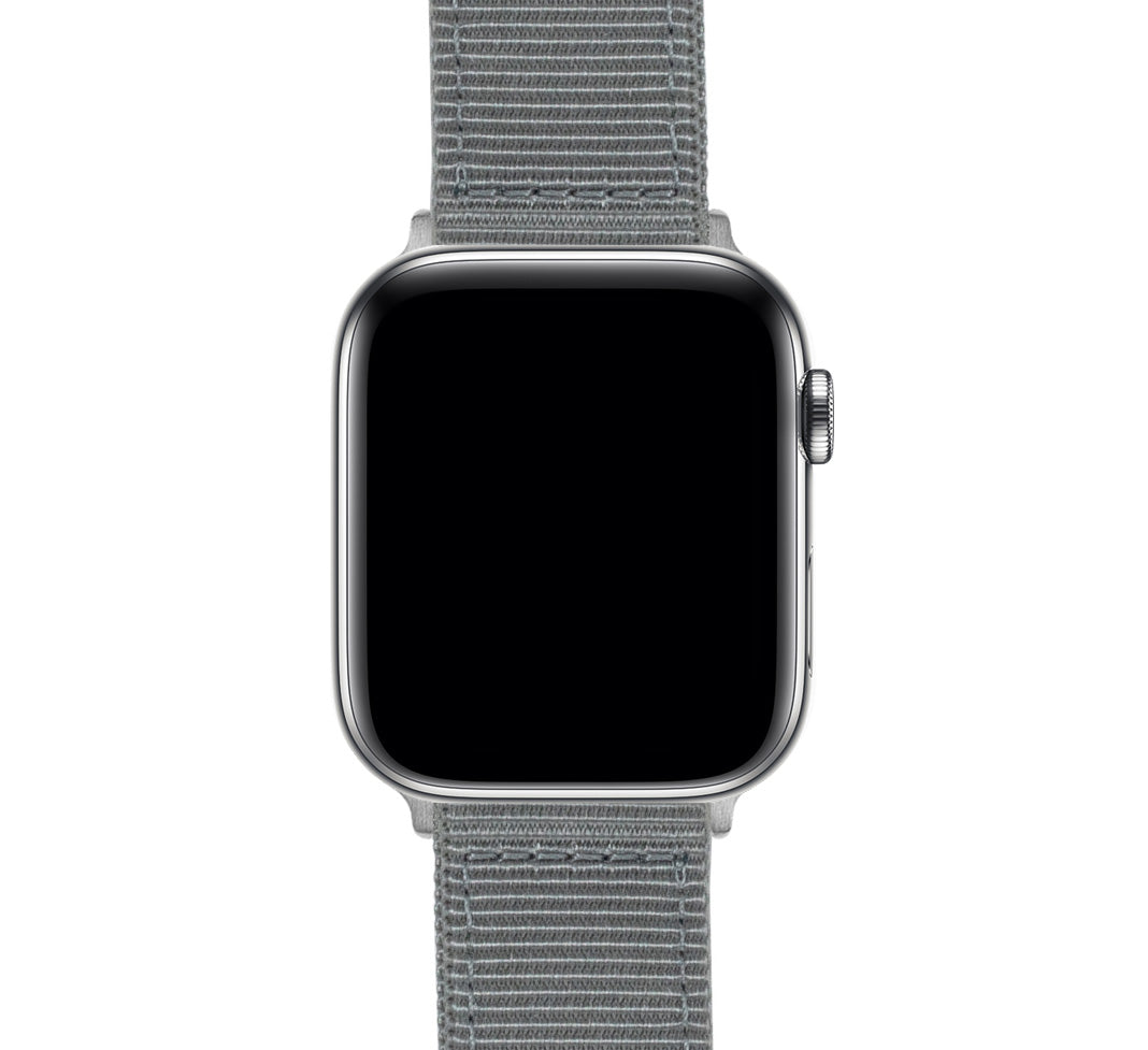 Apple Watch Two Piece NATO® style Smoke Grey Watch Band