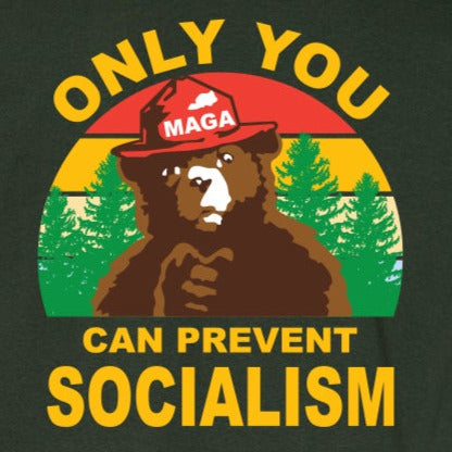 Longsleeve Smokey "Only You Can Prevent Socialism" T-Shirt