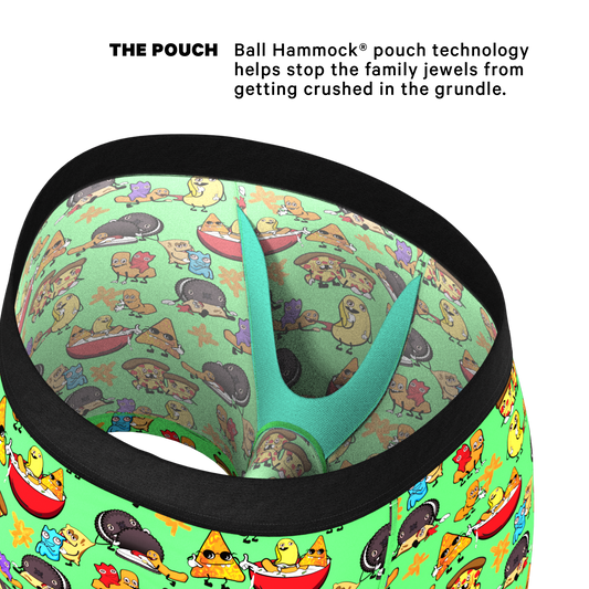 The Snackhanalia | Junk Food Ball Hammock® Pouch Underwear