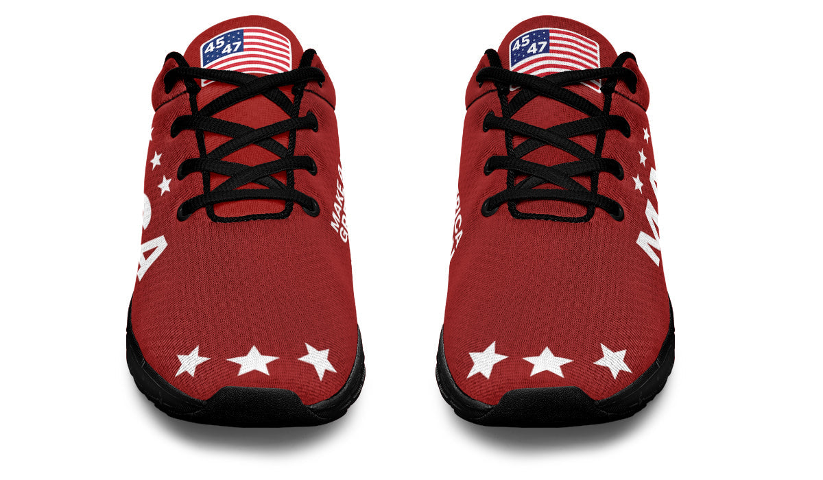 Red MAGA Flag Sneaker