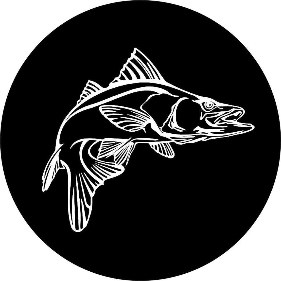 Snook Sticker | Wild Water Fly Fishing – Man Cave And Apparel