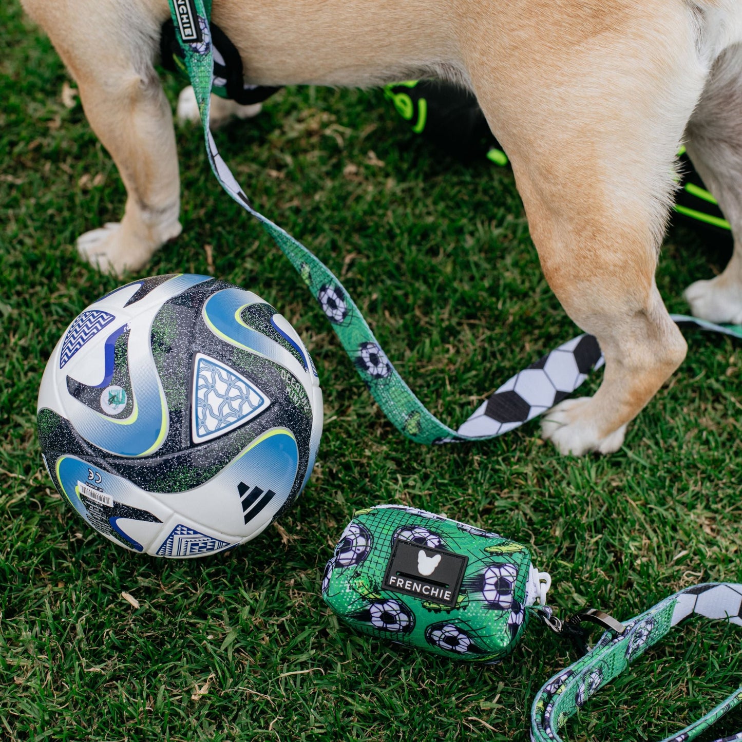 Frenchie Poo Bag Holder - Soccer