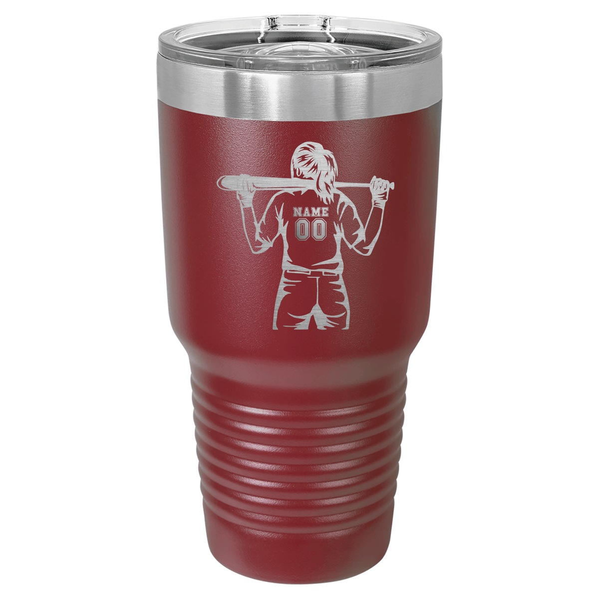 Softball Player #1 | ENGRAVED Polar Camel Tumbler