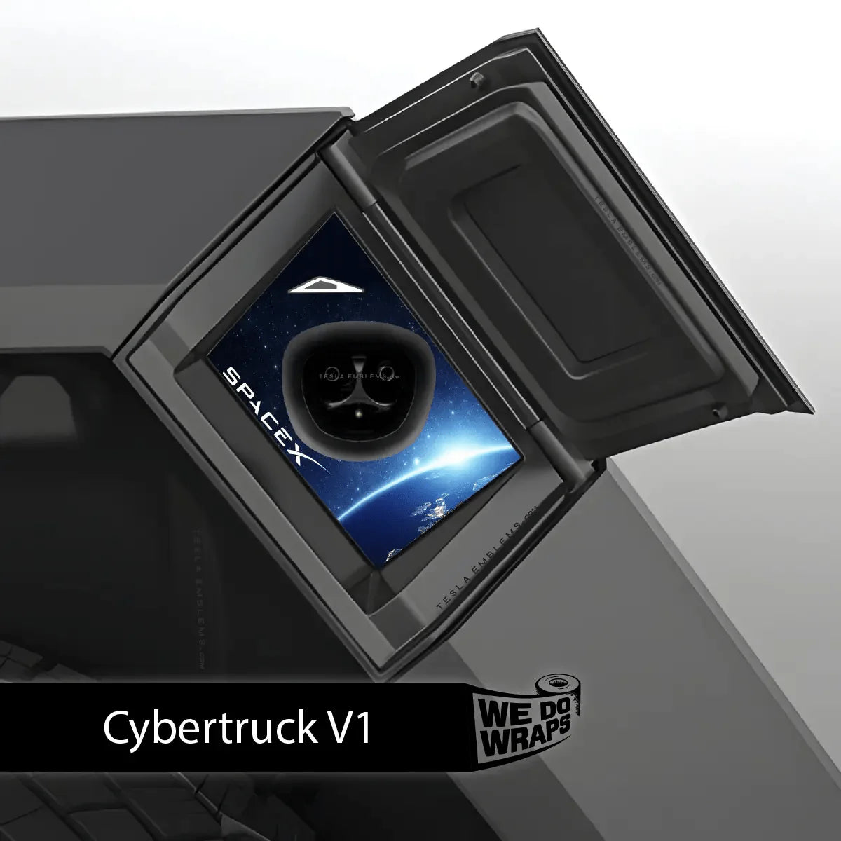 SpaceX Tesla Charge Port Wrap | Cybertruck