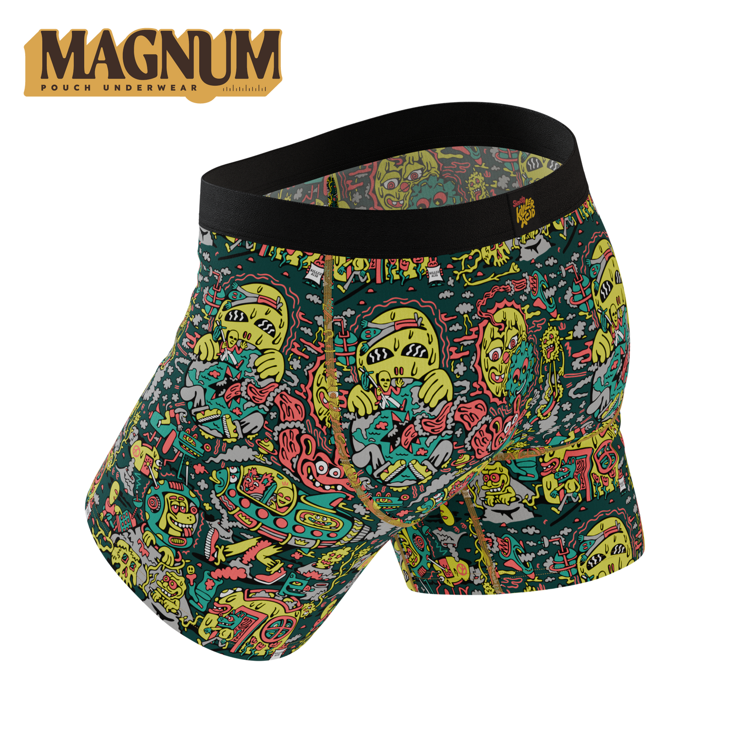 The Spaced Out | Shinesty X Killer Acid Ball Hammock® Magnum Big Pouch Underwear