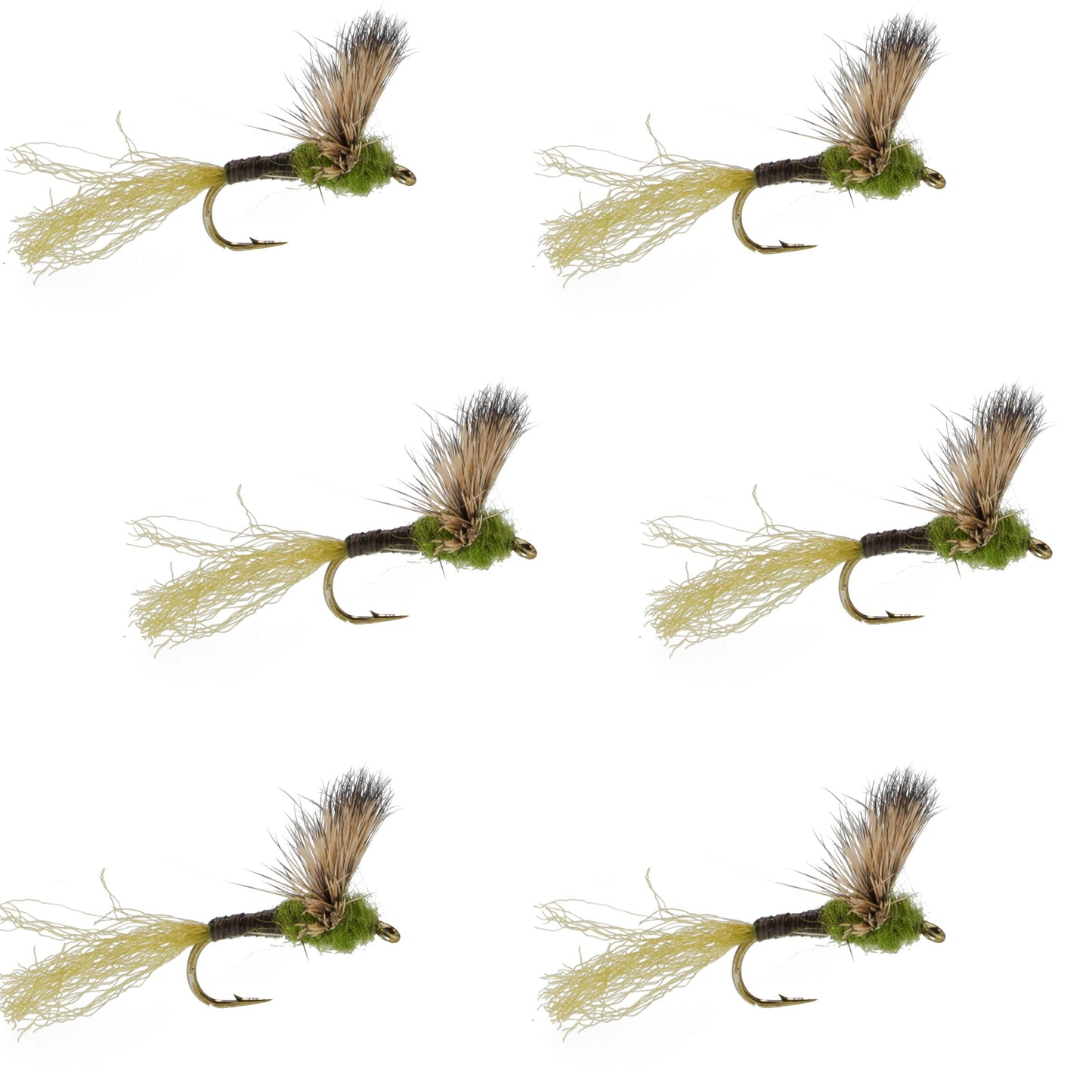 Sparkle Dun Baetis Mayfly - 6 Flies Hook size 20