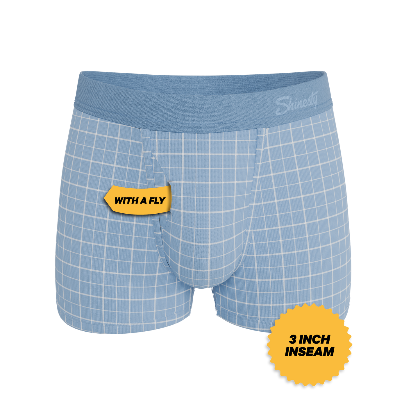 The Spick & Span | Window Pane Plaid Ball Hammock® Pouch Trunks Underwear