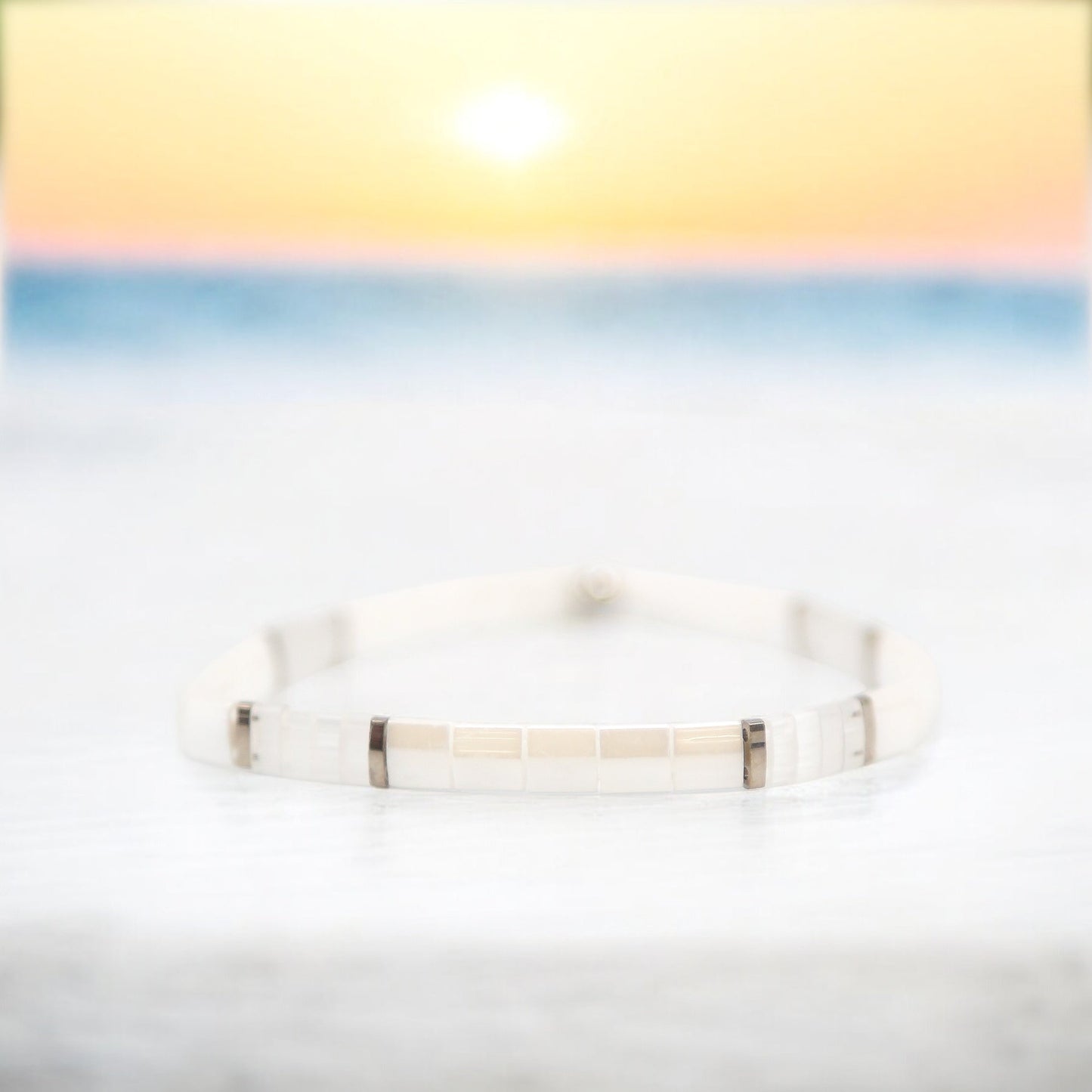 SPOILED SILVER - Tila Bead Bracelet | Single