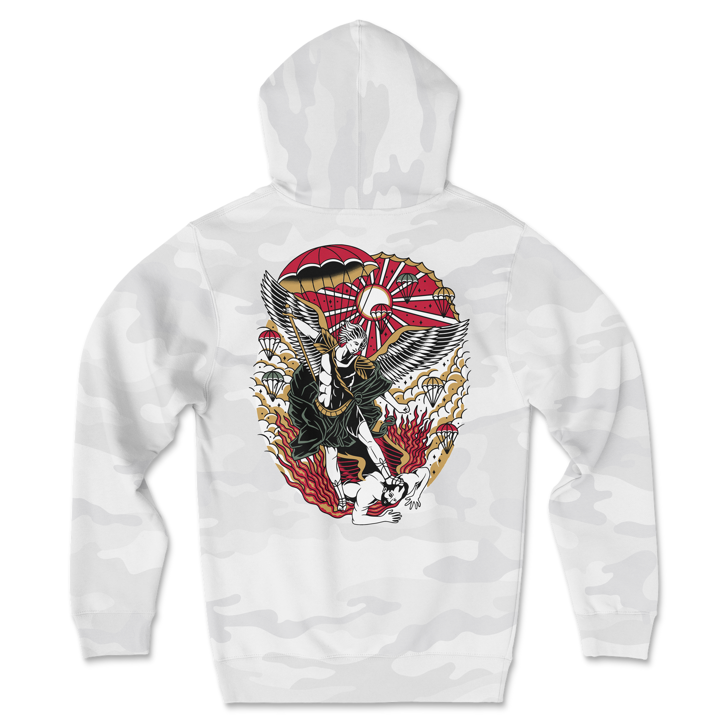 St. Michael Traditional Camo Hoodie