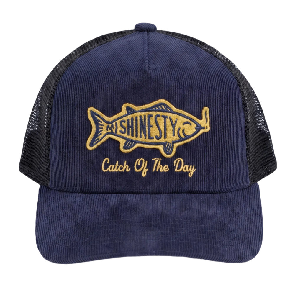 The Catch Of The Day | Shinesty Fish Corduroy Trucker Hat