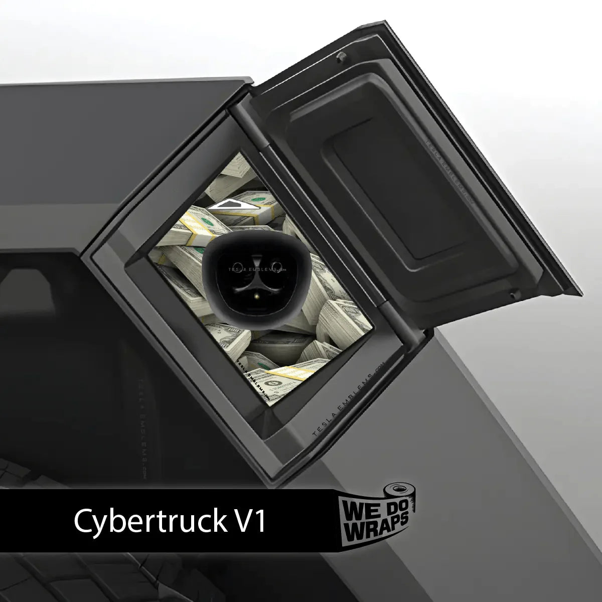 Stacks on Stacks Tesla Charge Port Wrap | Cybertruck