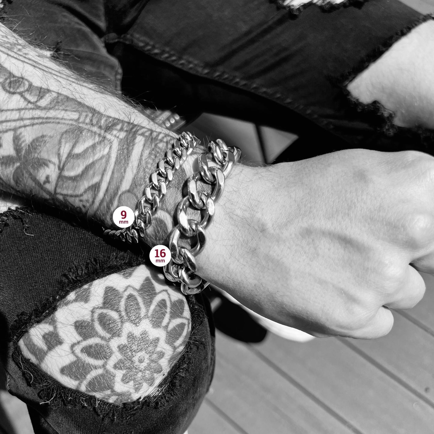 Gold Curb Chain Bracelet