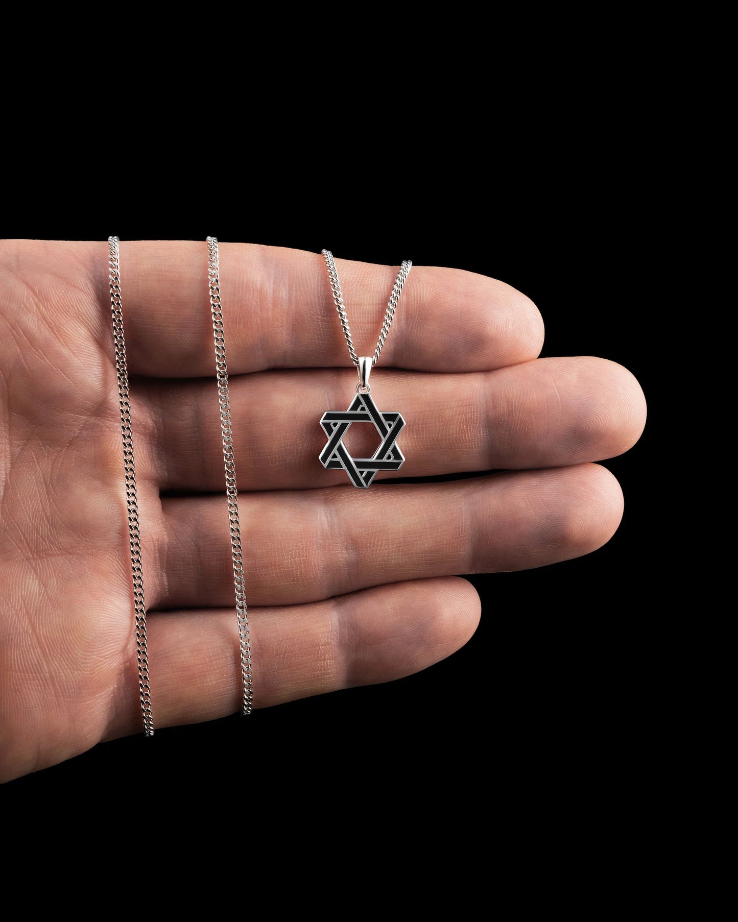 Star of David - Sterling Silver Set