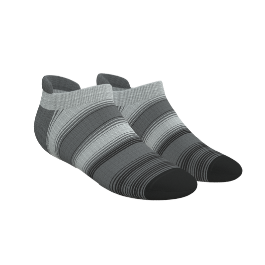The Static Channel | Stripe Heel Hammock™ Ankle Socks