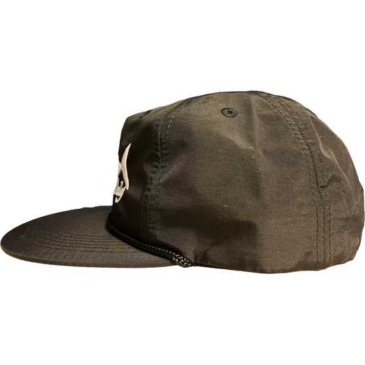 Stealth Rope Snapback - Black/Black