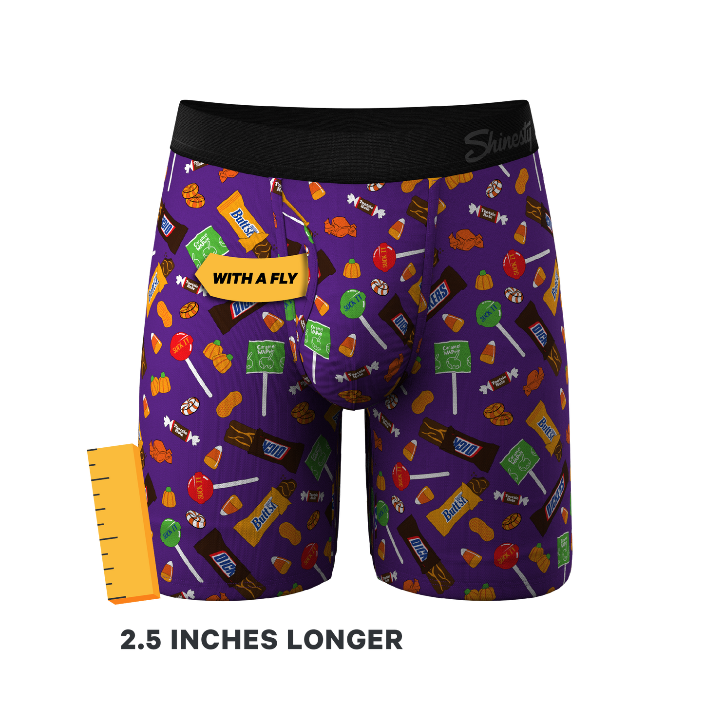 The Red & Black Lumberjack | Buffalo Check Long Leg Ball Hammock® Pouch Underwear With Fly