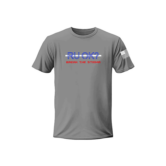 Stigma Breaking Unisex Tee - White Line