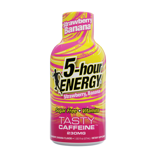 Strawberry Banana Flavor Extra Strength 5-hour ENERGY Shots