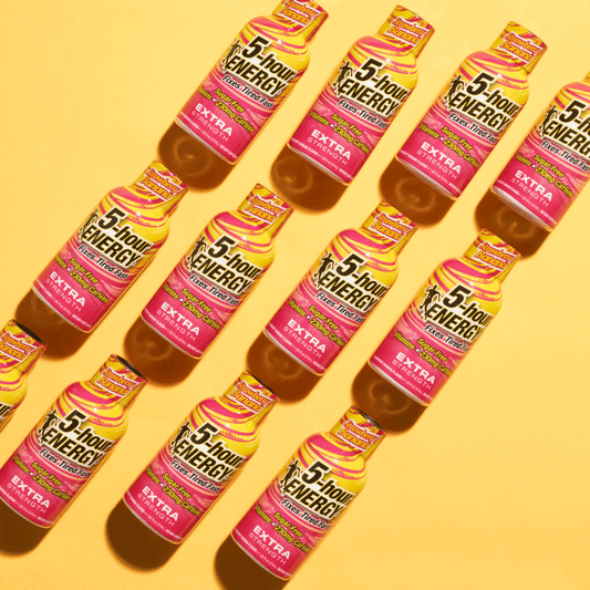 24 Pack 5-hour ENERGY Extra Strength Shots, Strawberry Banana Flavor Flavor, 1.93 Fl Oz