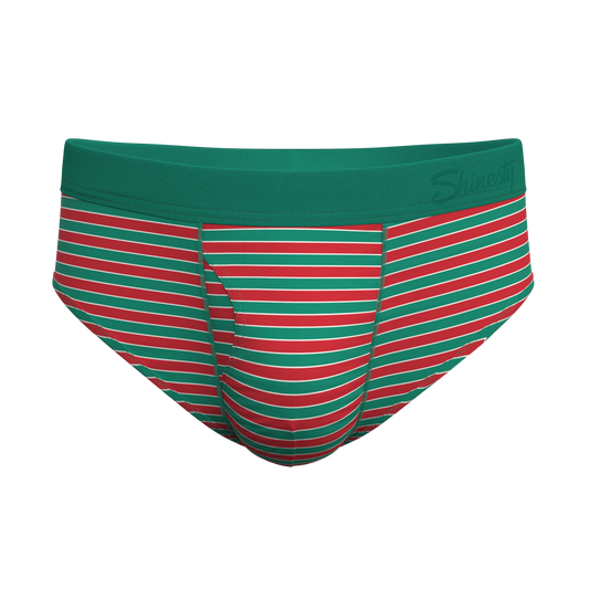 The Stripe Club | Christmas Striped Ball Hammock® Pouch Underwear Briefs