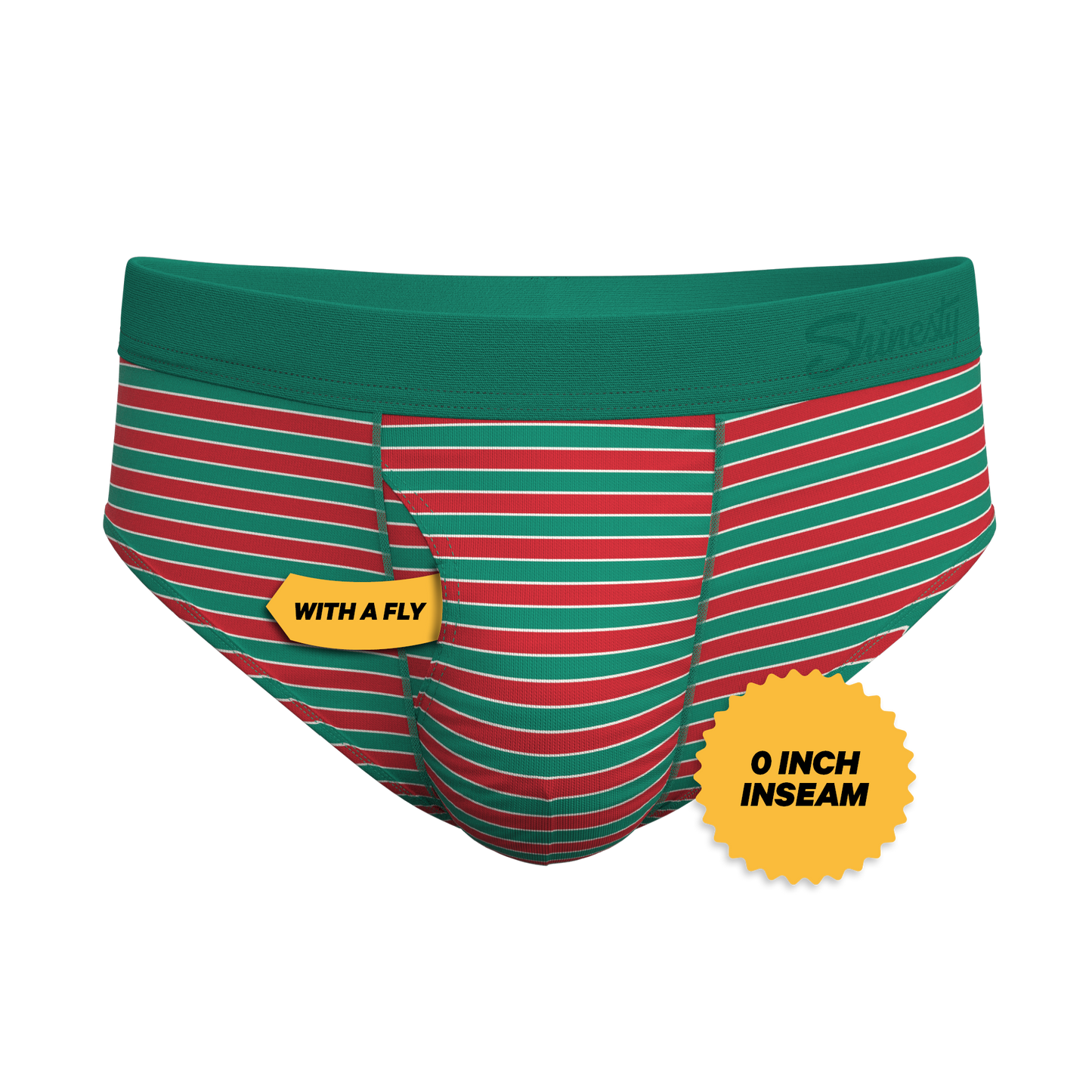 The Stripe Club | Christmas Striped Ball Hammock® Pouch Underwear Briefs