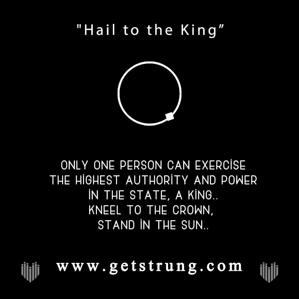 THE KING – “HAIL TO THE KING”