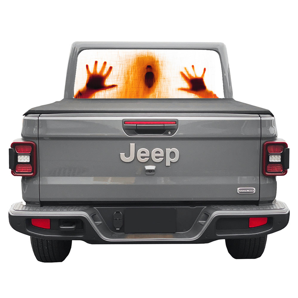 Stuck Inside Rear Window Decal