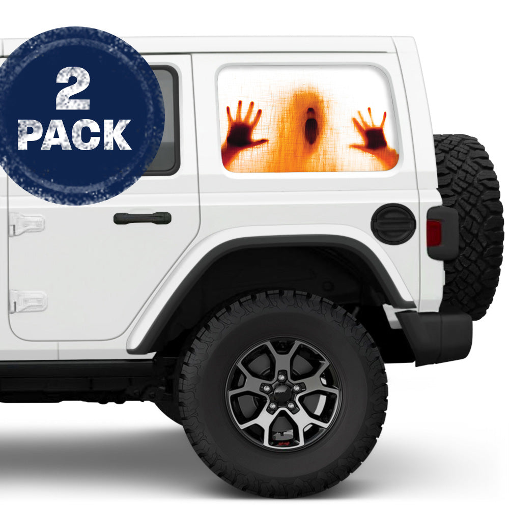 Stuck Inside Side Windows Printed Vinyl Decal