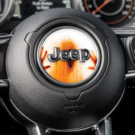 Stuck Inside Steering Wheel Decal