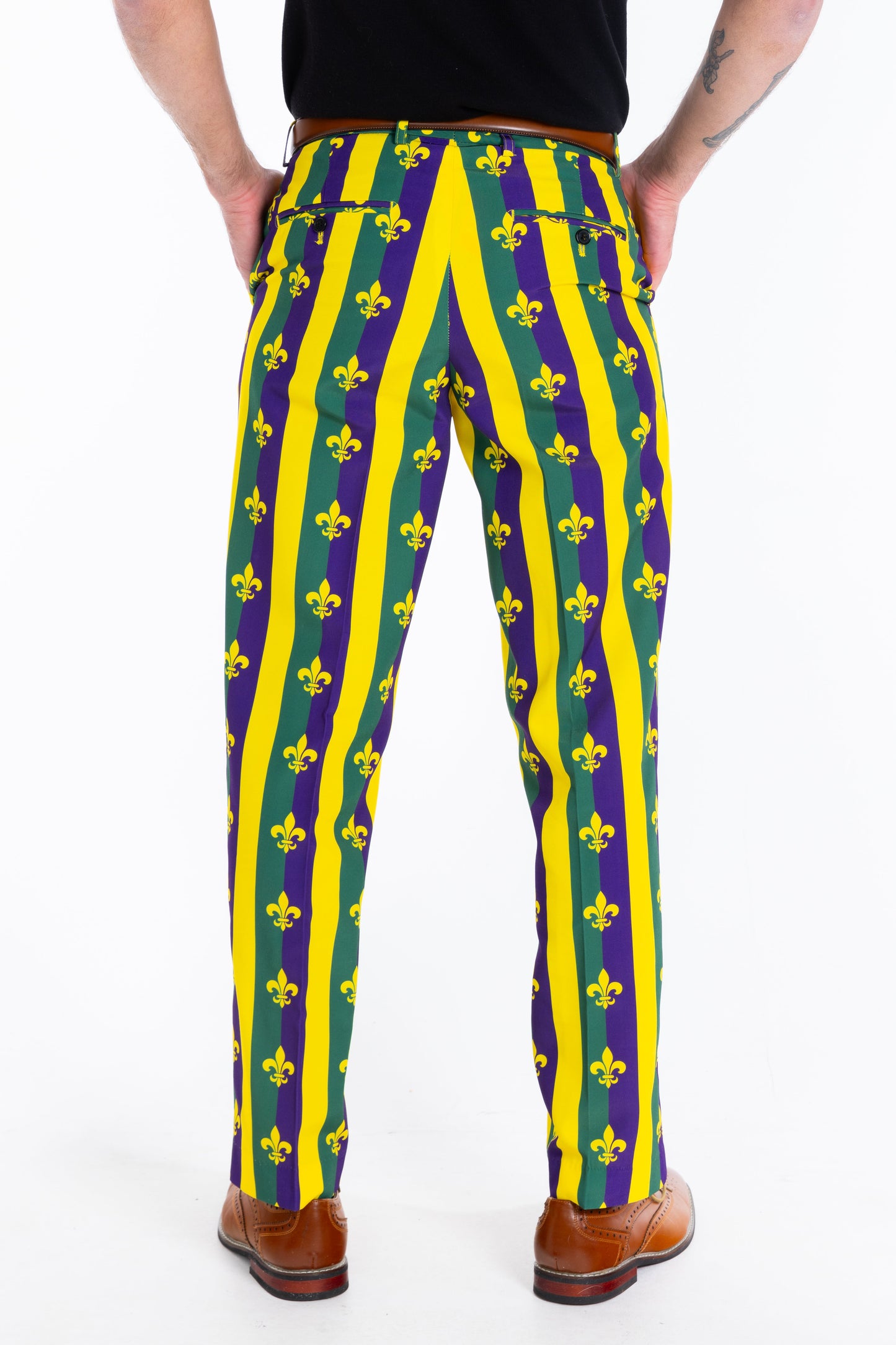 The Beignets For Breakfast | Mardi Gras Suit Pants