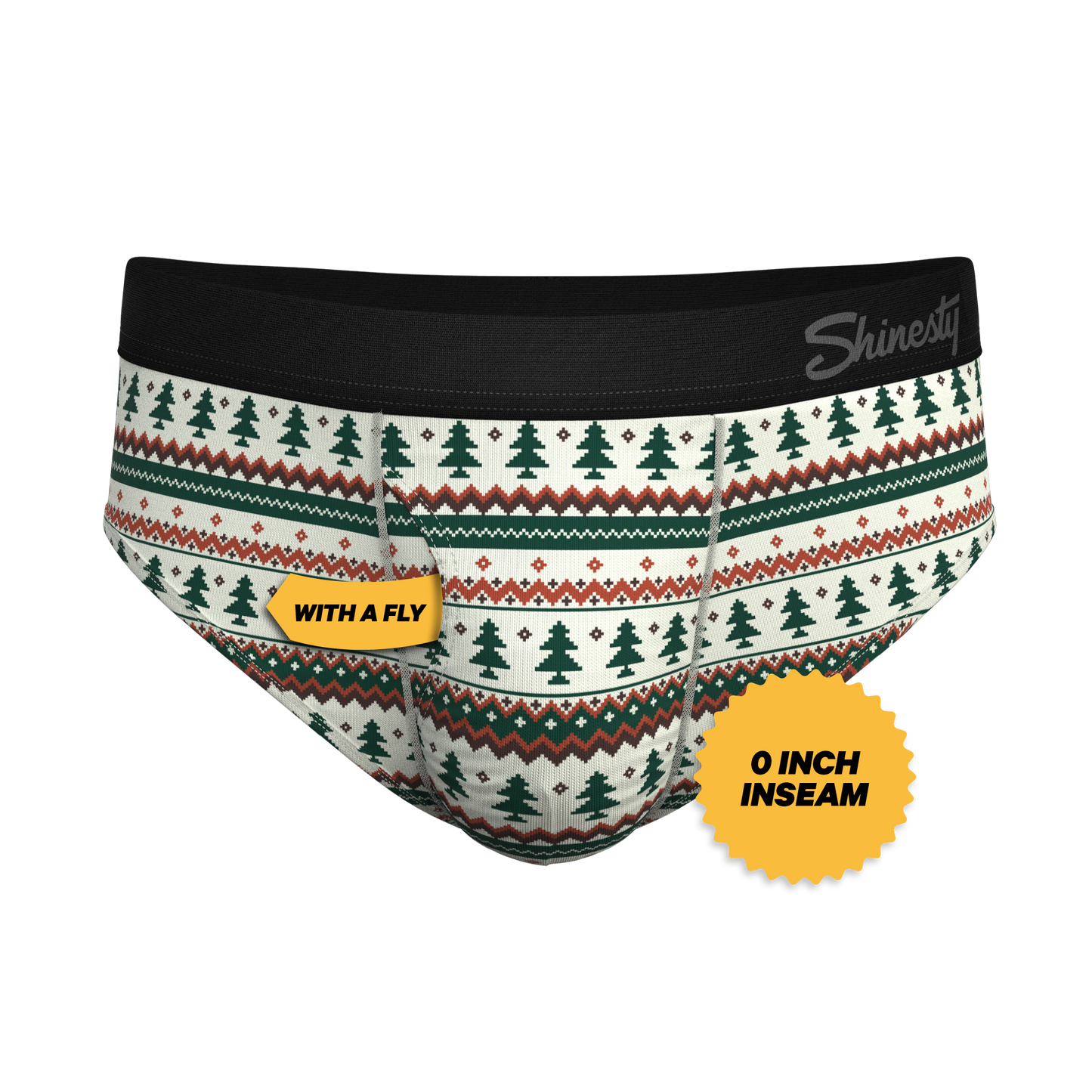 The Stuffed Stocking | Fair Isle Christmas Tree Ball Hammock® Pouch Underwear Briefs