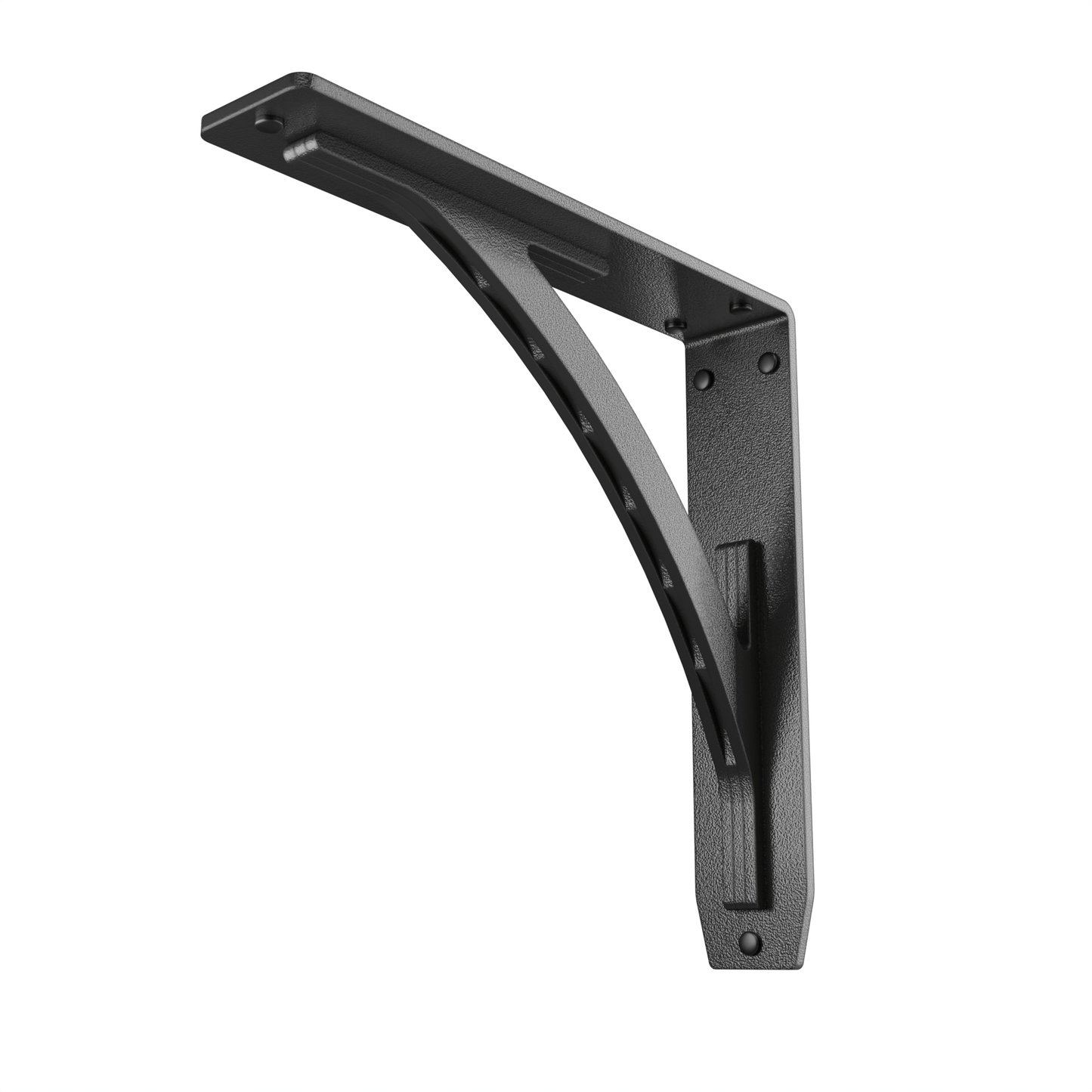 Sullivan Heavy Duty Steel Brackets for Shelving - Black