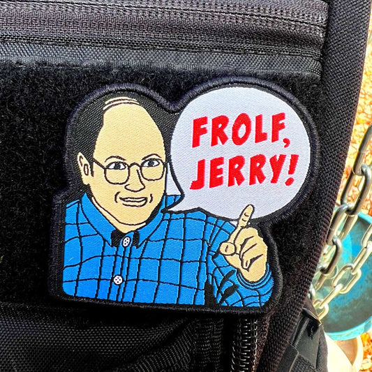 "Frolf, Jerry" Summer of George Hook And Loop Patch