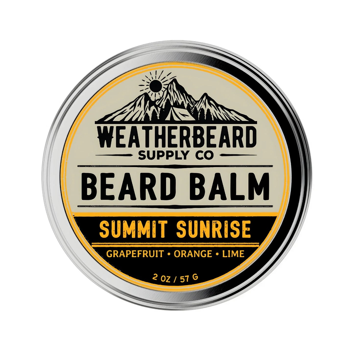 Summit Sunrise Beard Balm - Grapefruit, Orange, Lime